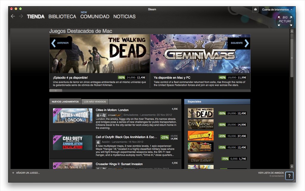download steam for pc on mac